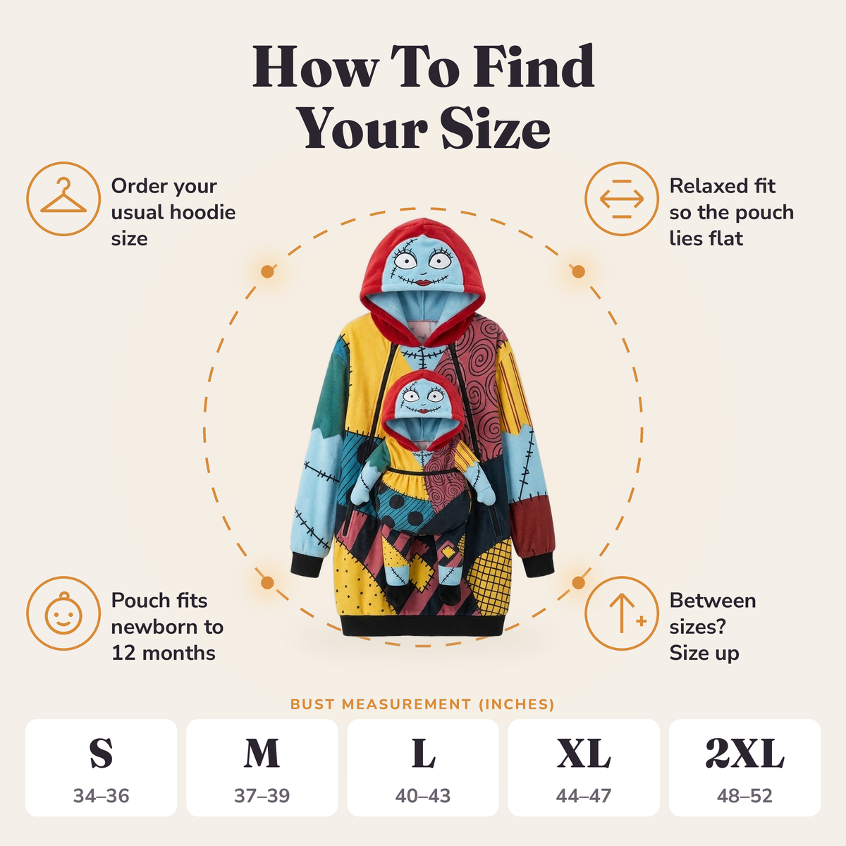 Sally — Mom & Baby Pouch Hoodie